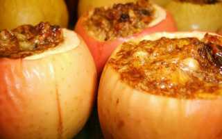 Польза для организма и калорийность печеных яблок