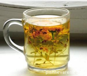 Травяные чаи способны снять воспаление