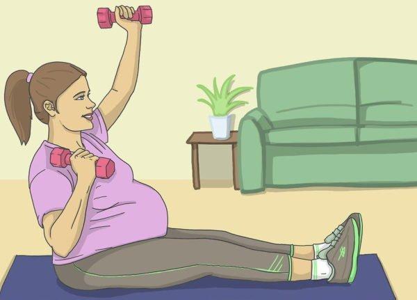 Во время беременности нужно вести здоровый образ жизни